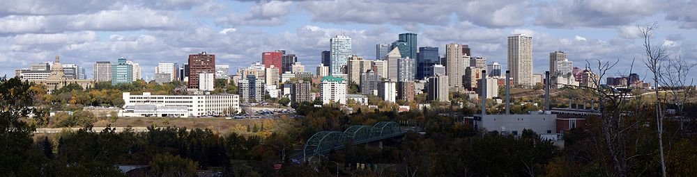 Skyline von Edmonton