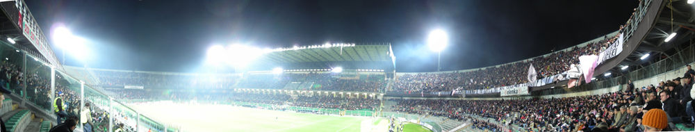Panoramaansicht des Stadio Renzo Barbera