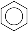 Strukturformel des Benzols