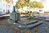 Brunnenanlage mit Stele, Elsasssplatz Aachen.JPG