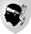 Wappen des Departements Haute-Corse