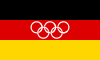 Flag of German Olympic Team 1960-1968.svg