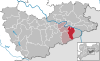 Lage der Gemeinde Gohrisch im Landkreis Sächsische Schweiz-Osterzgebirge