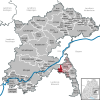 Lage der Gemeinde Hüttisheim im Alb-Donau-Kreis