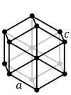 Hexagonal lattice.svg