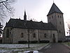 Außenansicht der Kirche St. Laurentius in Thüle