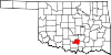 Map of Oklahoma highlighting Murray County.svg