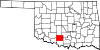 Map of Oklahoma highlighting Stephens County.svg