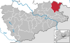 Lage der Stadt Neustadt in Sachsen im Landkreis Sächsische Schweiz-Osterzgebirge