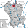 Lage der Gemeinde Rettenbach im Landkreis Günzburg