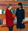 Angela Merkel und die US-Außenministerin am 6. Dezember