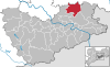 Lage der Stadt Stolpen im Landkreis Sächsische Schweiz-Osterzgebirge