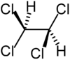 Strukturformel von Tetrachlorethan