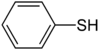 Struktur von Thiophenol