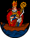Wappen von Sankt Nikola an der Donau