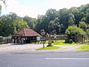 Eingangsbereich des Wildpark Klaushof