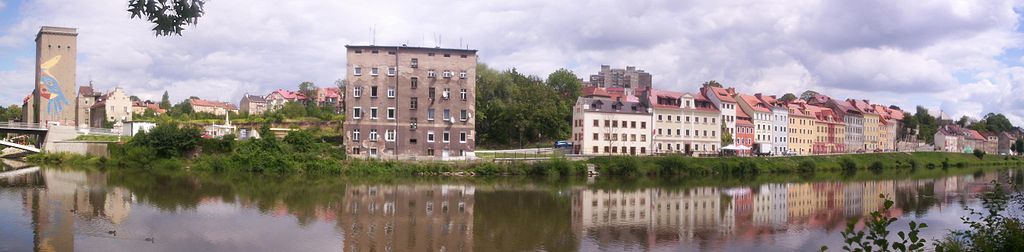 Panorama der Zgorzelecer Neißevorstadt