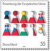 Deutsche Briefmarke zur Erweiterung der EU 2004.jpg