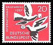 DBP 276 Briefwoche 20 Pf 1957.jpg