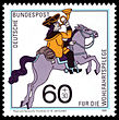 DBP 1989 1437 Wohlfahrt Postreiter.jpg