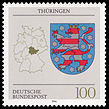 DBP 1994 1716 Wappen Thüringen.jpg