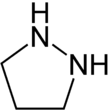 Strukturformel von Pyrazolidin