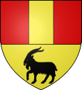 Wappen von Châteauneuf-le-Rouge
