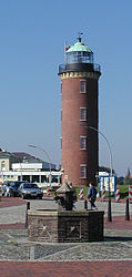 „Hamburger Leuchtturm“ in Cuxhaven