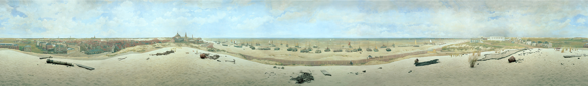 Ein Ausschnitt des Panorama Mesdag