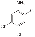 2,4,5-Trichloranilin.svg