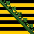 Flagge des Herzogtums Sachsen-Weißenfels