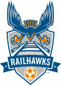 Logo des Carolina RailHawks FC