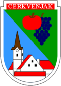 Wappen von Cerkvenjak v Slovenskih Goricah