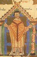 Gundekar I., Bischof von Eichstätt 1015(?)-1019, im Pontifikale Gundekarianum.jpg