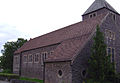 katholische Pfarrkirche Christkönig mit Pfarrhaus