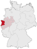 Gebiet der Verbandsliga Niederrhein