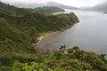 Lagoa do Fogo, prespectiva, ilha de São Miguel, Arquipélago dos Açores, Portugal.JPG