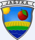 Wappen von Jabuka (Vojvodina)