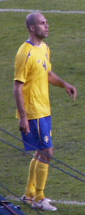 Teddy Lučić am 2. Februar 2006 im Råsundastadion