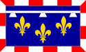 Flagge der Region Centre