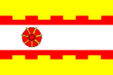 Flagge der Gemeinde Zederik