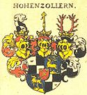 Wappen von Hohenzollern laut Johann Siebmachers Neuem Flaggenbuch