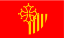 Flagge der Region Languedoc-Roussillon