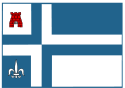 Flagge der Gemeinde Noordoostpolder