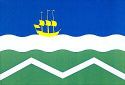 Flagge der Gemeinde Midden-Delfland