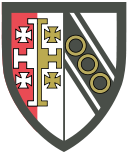 Selwyn College heraldic shield