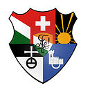Das sechsgeteilte Wappen der AV Fryburgia