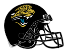 Helm der Jacksonville Jaguars