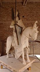 Reiterstandbild Mastinos im Castelvecchio in Verona