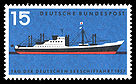 DBP 257 Tag der deutschen Seeschifffahrt 15 Pf 1957.jpg
